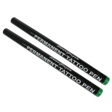 Tattoo Body Art Pen Stargazer Semi Permanent Temporär Kostüm 05 Apfel x 2