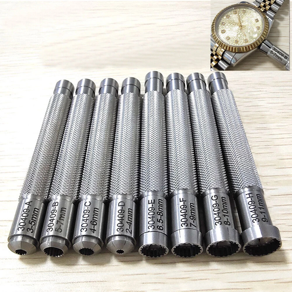 Stainless Steel Watch Crown Winder Manual Mechanical Disassemble Winding Tool