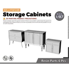 Yao's Studio LYT87239 1/87 Scene Model Storage Cabinets