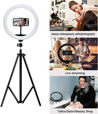 Luce Anello LED 21 Pollici Con Treppiede - Per Streaming, Selfie, Makeup E Videochiamate - Foto 13