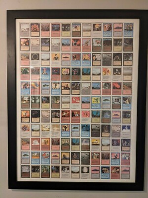 Own a Piece of MTG History: Revised Edition Complete Uncut Sheet Set | eBay
