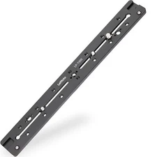 350mm Double Dovetail Slide Rail Arca Swiss Plate with Cold Shoe Mount