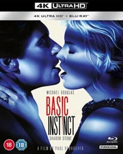 Basic Instinct New 4K UHD with Region B Blu-ray