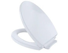 TOTO SS114 01 72 SoftClose Elongated Closed-Front Toilet Seat and Lid