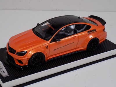 1 18 Gt Spirit Mercedes Benz Clase C63 Liberty Walk Lb Rendimiento Naranja Gt215 Ebay