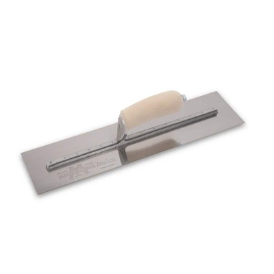 MARSHALLTOWN Finishing Trowel 3.25''x5.25''x13'' Stainless Steel Blade+Wood Handle