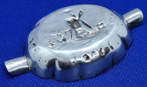 1. von 6. Antiker Aschenbecher, 835er Silber, um 1915 O549 - Picture 4 of 11