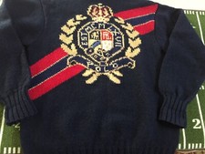 Ralph Lauren Polo Original Vintage Crest Sweater Size: Small