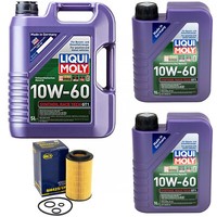 MotoröL Set 10W-60 Liqui Moly 7 Liter + ÖLfilter FüR Land Rover Opel Frontera B