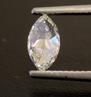 GIA certified loose .56ct VVS2 H Marquise cut diamond vintage estate antique — photo 4