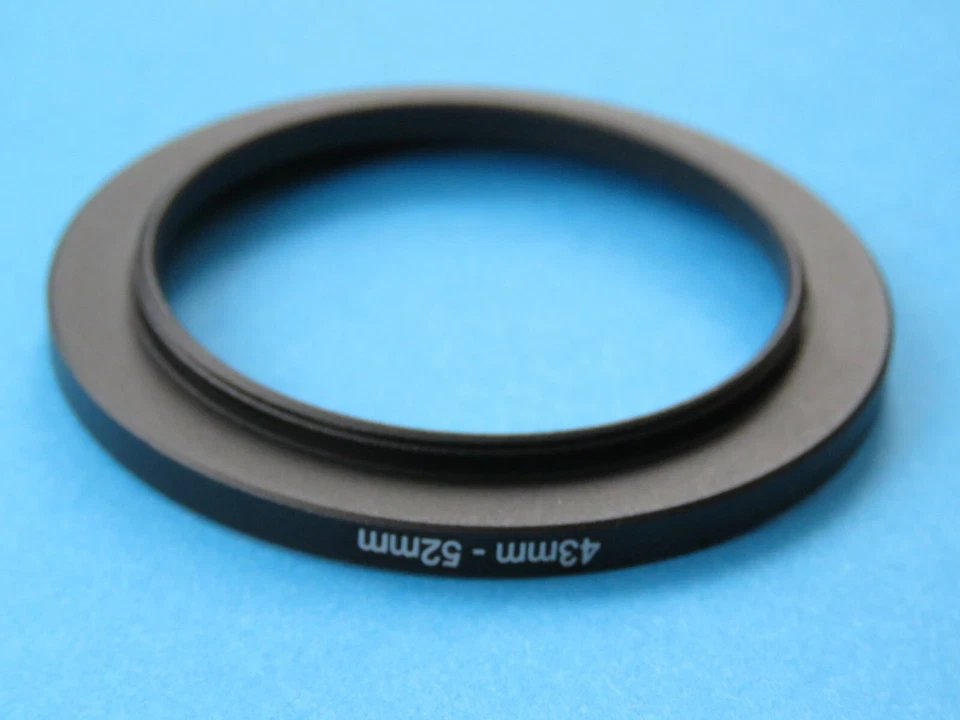 43mm to 52mm Step Up Step-Up Ring Camera Lens Filter Adapter Ring 43mm-52mm - Image 2 of 2