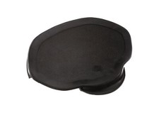 Sitzgummi, Satteldecke "Möve" Schwarz - Simson AWO - MZ RT125 - BK350, EMW R35