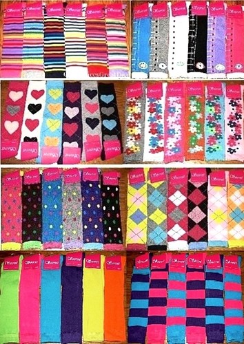 6 Pairs Womens Girls Knee High Socks Thick Secret Lot Multi-Color Sock Size 9-11 - 第 1/16 張圖片