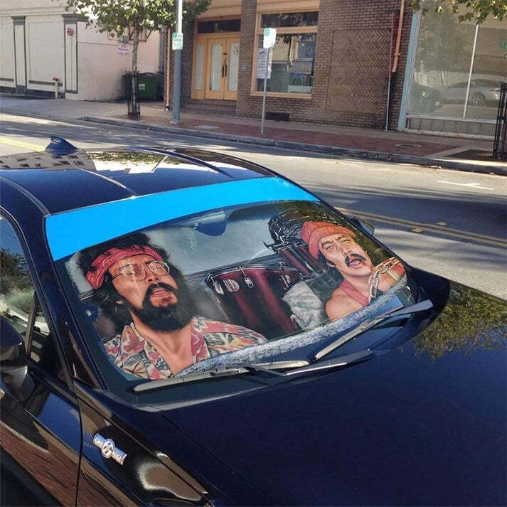 CHEECH AND CHONG Car Auto Sunshade
