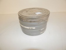 KODAK 7" VINTAGE FILM CAMERA MOVIE LOT OF 4 METAL REELS W/ CASES XMU38