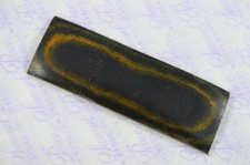 Pair of Black  Mustard Canvas Micarta Knife Scales Knife Making Parts