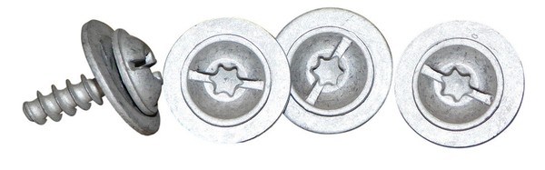 Original Ford W716872-S439 Schrauben Und Unterlegscheibe Montage,Obere Grill - 4-image