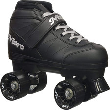 Epic Skates Super Nitro Indoor/Outdoor Quad Speed Roller Skates Youth 4