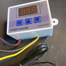 110/220V Pro W3002 Digital Temperature LED Thermostat Regulator Switch Tester