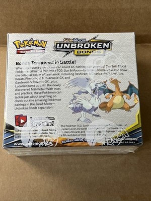 Pokemon Sun & Moon Unbroken Bonds Sealed Booster Box - Factory Sealed -Rare  | eBay