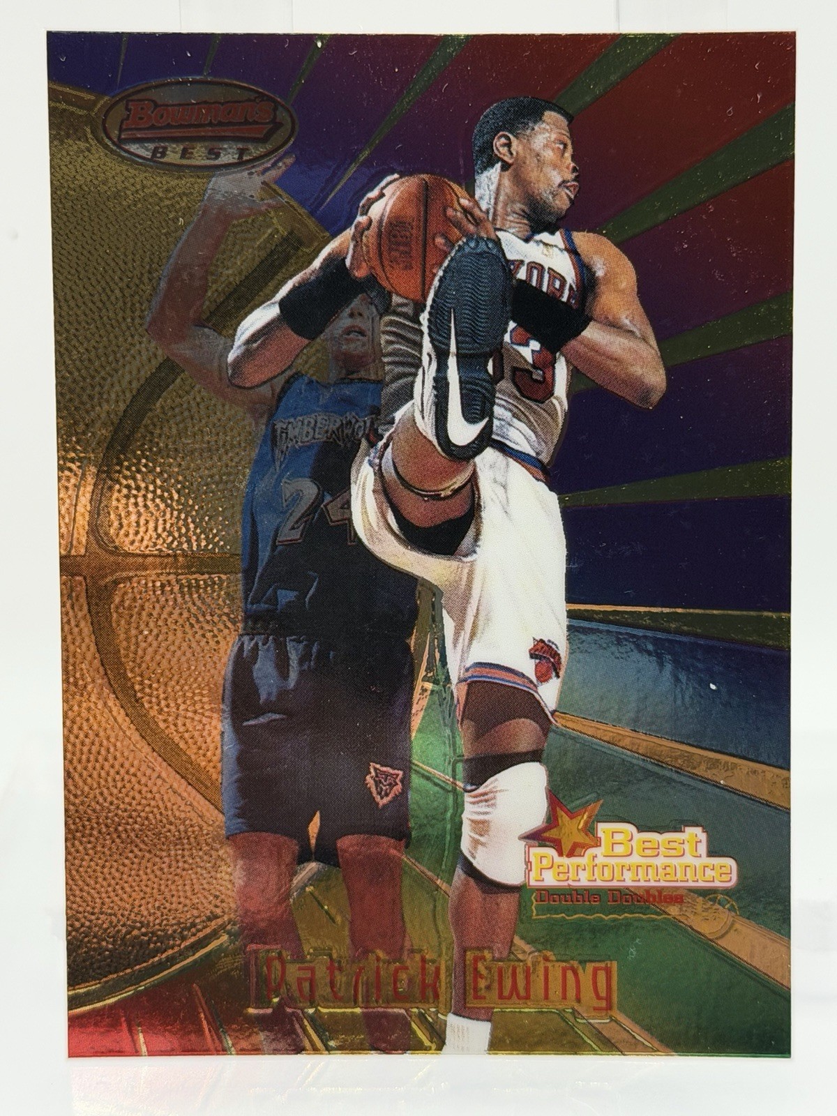 1997-98 Bowman's Best - Patrick Ewing #93 Refractor