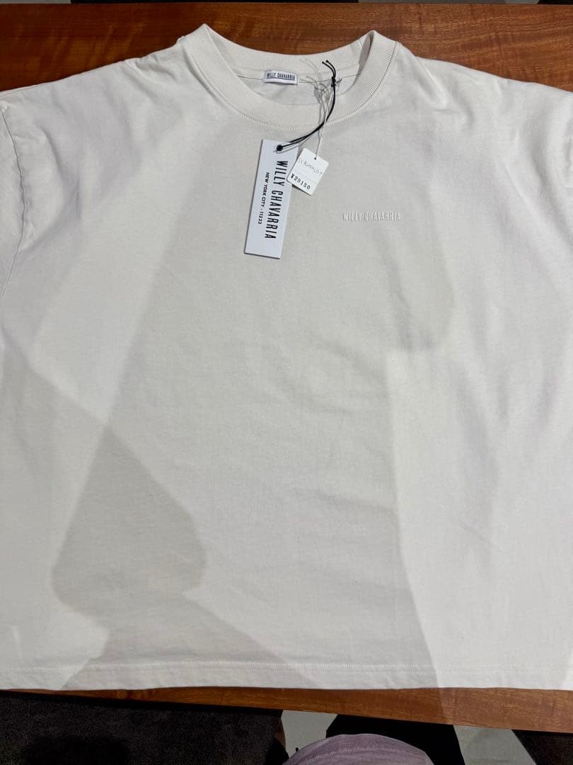 WILLY CHAVARRIA SS BUFFALO T White T-Shirt L New with Tags