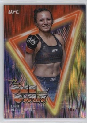2025 Topps Midnight UFC The One and Only Dusk /75 Erin Blanchfield #OO-15 b6y