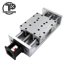 0.03mm High Precision Ballscrew Slide Table 80kg Heavy Duty Linear Module Cnc