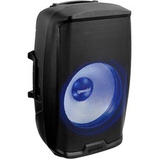 Gemini AS-2115BT-LT 15 in. 2000 Watt Powered Loudspeaker w/Bluetooth/LED Lights