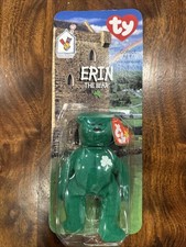 RARE TY McDonalds Teenie Beanie Baby ERIN the Bear 1997 RETIRED WITH Tag ERRORS