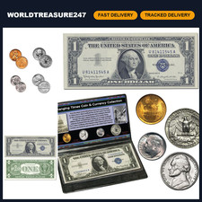 Changing Times Coin & Currency Collection - Rare Historical Coins & Notes Set