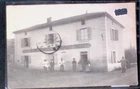 Old postcard Serrieres Saône et Loire Restaurant Thauzet