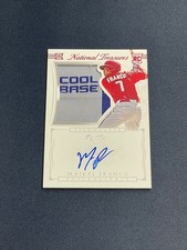 2015 National Treasures Maikel Franco Rookie Laundry Tag Auto 1/1
