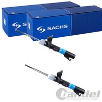 2X Sachs Gasdruck StoßDÄMpfer Vorne Passend FÜR Ford Courier Fiesta Mazda 121