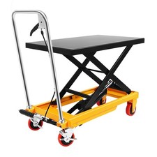 Hydraulic Scissor Lift Table Handling Transport Lifting Platform 226.8kg/500lbs