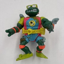 Vintage 1990 TMNT Mike the Sewer Surfer Teenage Mutant Ninja Turtles Figure