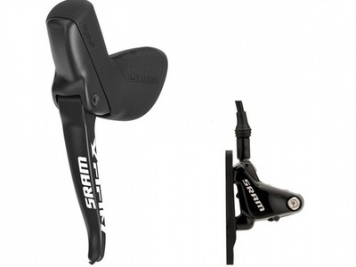 Sram Apex 1 HRD Dropper Actuator FM Links/Vordere Scheibenbremse 950 mm Schwarz