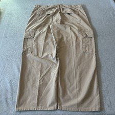 Y2K 2000s Beyond Baggy Cargo Pants Men 38x28 Relaxed Hamilton Wide Leg Surplus