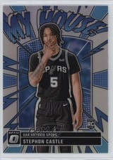 2024-25 Panini Donruss Optic My House Holo Prizm Stephon Castle #16 1j59