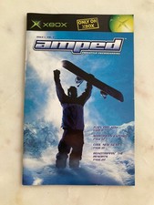 Amped Snowboarding Xbox Manual Only