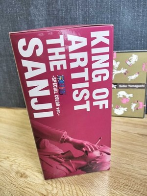 ONE PIECE SANJI Figure king of artist Special Pink Color BANPRESTO