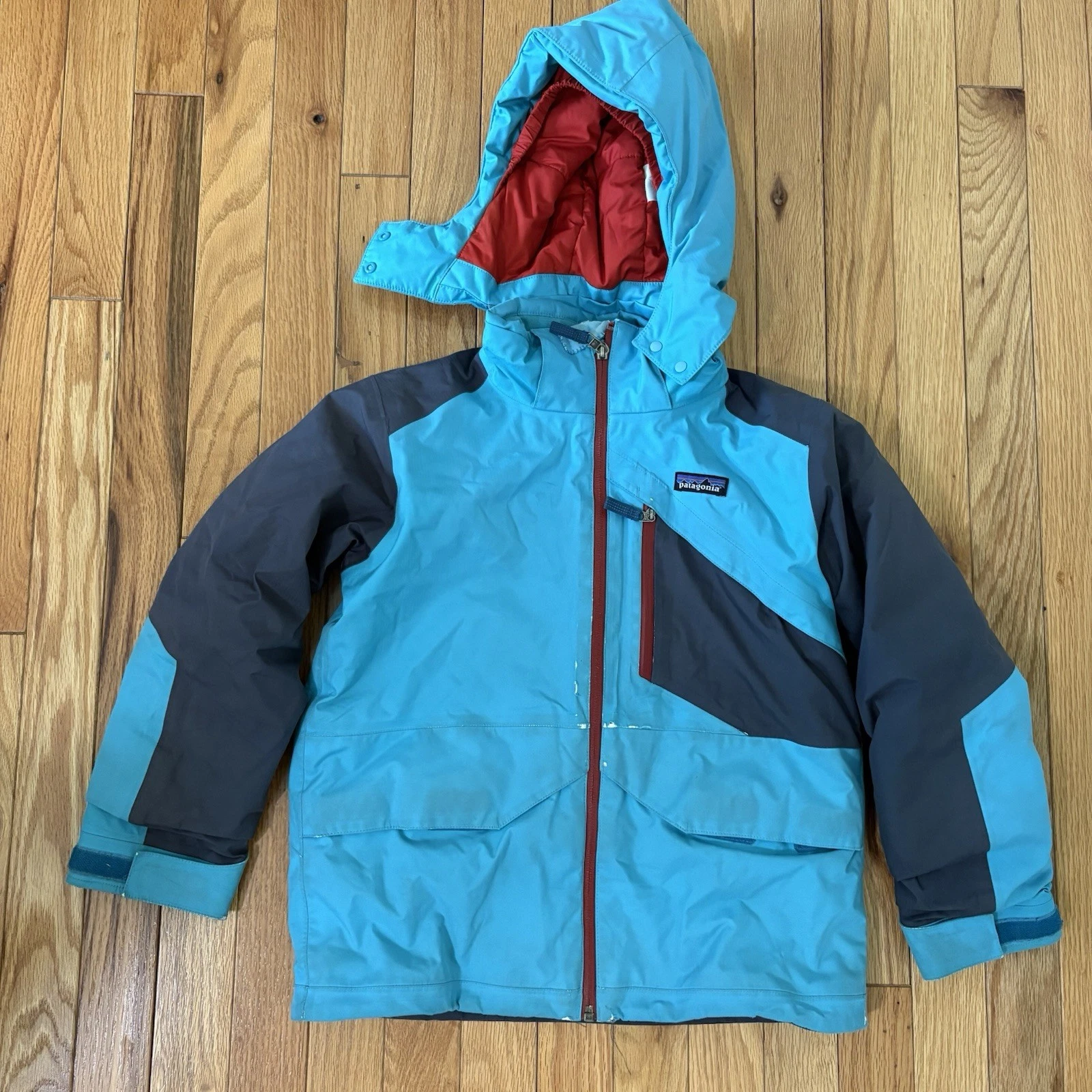 Patagonia Snowshot Teal Ski Winter Insulated Jacket Kids Enfants 7/8
Opens in a new window or tab