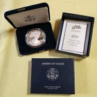 2010 W American Silver Eagle Choice Proof Bullion $1 Coin COA