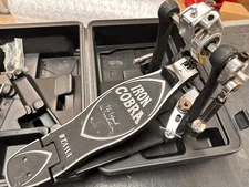 Tama Iron Cobra HP 900 Rolling Glide Single Pedal with Case & New Beater
