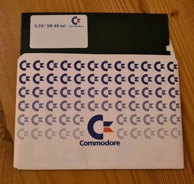 Commodore Diskette 5,25'' 48tpi für C64 / 128