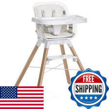 Evolur 360 Bloom Highchair Rotating Convertible Baby Feeding Chair Adjustable