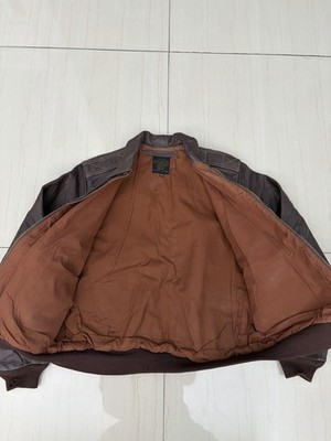 WW2 STYLE J.A.DUBOW A-2 LEATHER JACKET. SIZE 40 Made In USA. | eBay