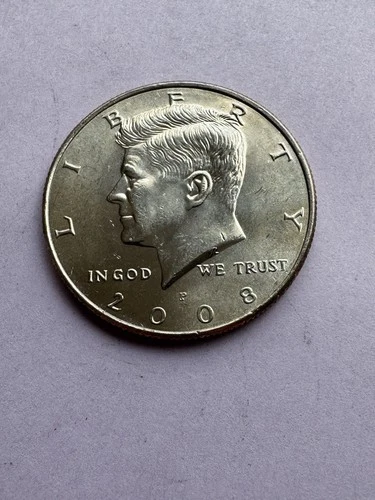 2008 P Kennedy Half Dollar (1) Clad Coins Circulated NIFC  Free shipping N 569