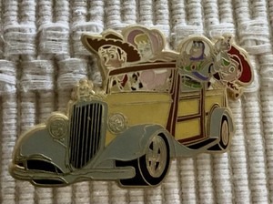Disney Spring Break Series Toy Story Buzz Woody Bo Peep Jessie Jumbo Pin LE 250