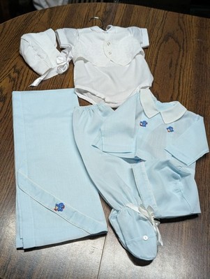 Vintage Newborn Baby  Special coming home/Christening 1975 Free Shipping 